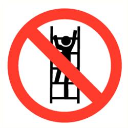 Verboden te klimmen